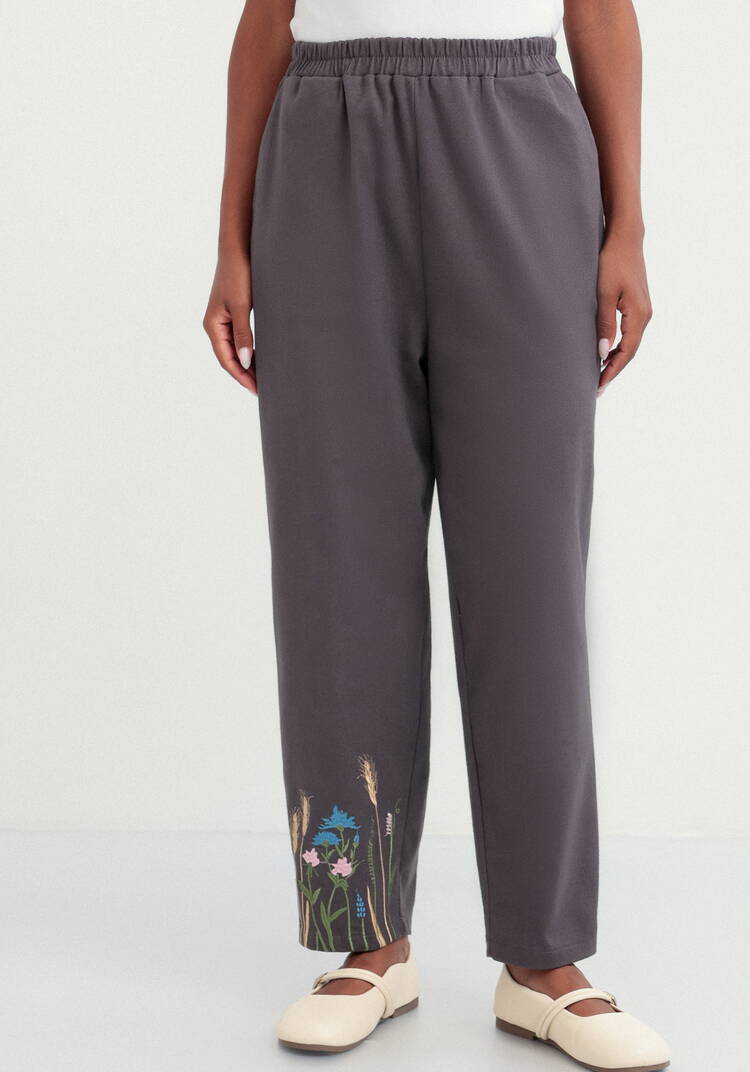 Брюки-бананы с вышивкой шир.  750, рис. 12