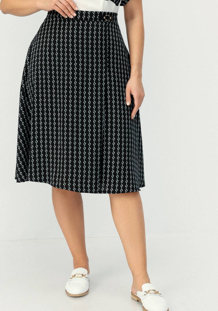 Юбка с принтом на запах шир.  750, рис. 15