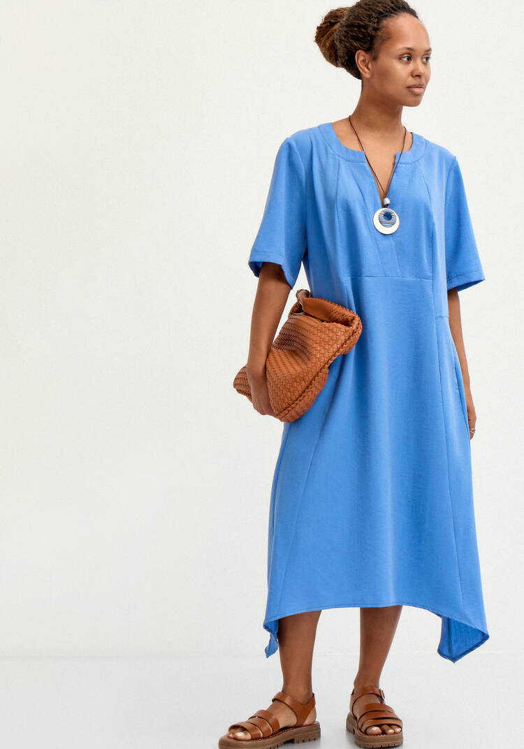 Платье свободного кроя с подвеской шир.  750, рис. 16