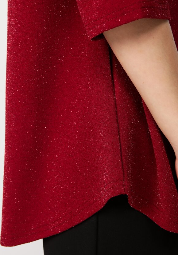 Блуза с метанитью и декором на груди шир.  580, рис. 13