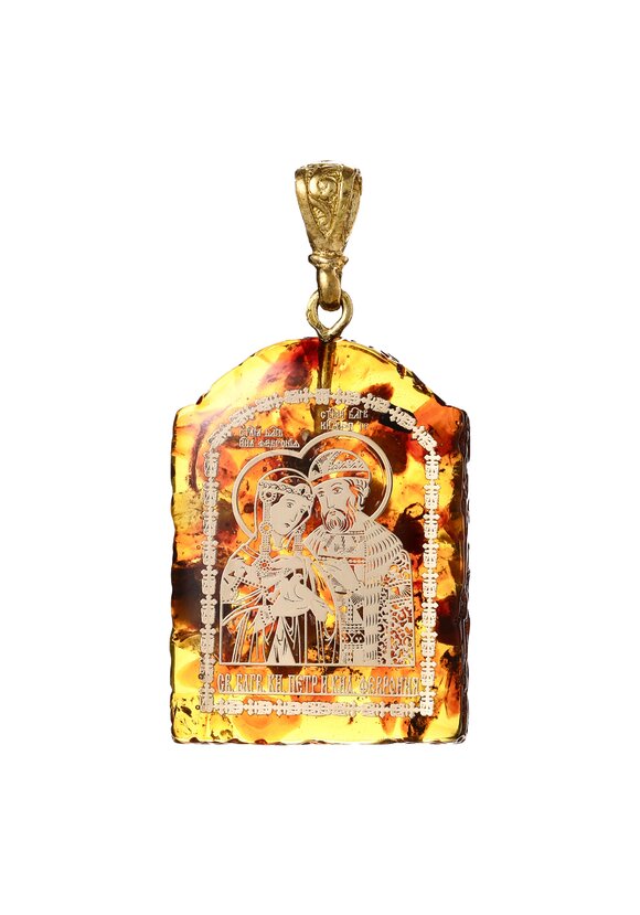 Подвеска-иконка из янтаря шир.  580, рис. 3