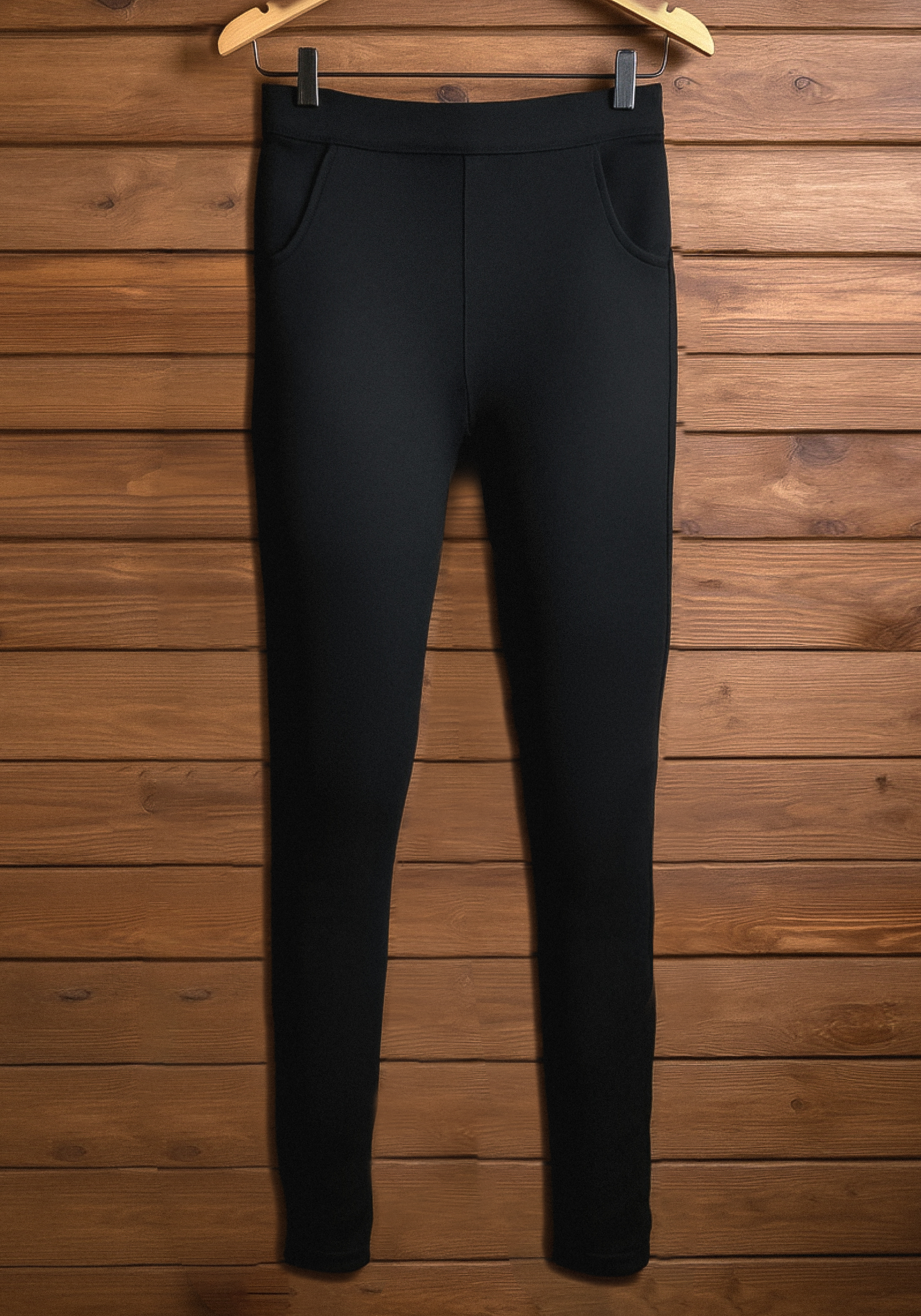 

Джеггинсы утепленные "Берта" Resale, Черный