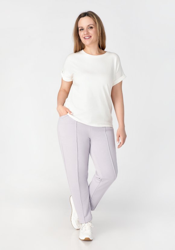 Брюки с отстрочкой шир.  580, рис. 3