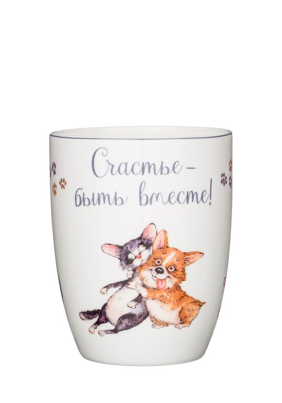 Набор из 2-х кружек Лучшие друзья шир.  580, рис. 2