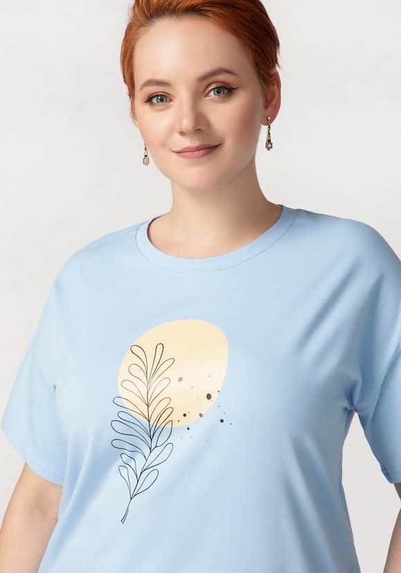 Футболка Базовая красота шир.  580, рис. 3