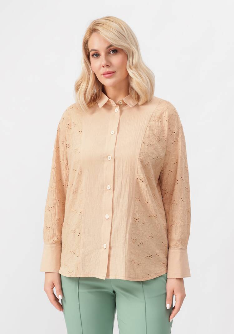 Рубашка со вставками из шитья шир.  750, рис. 17