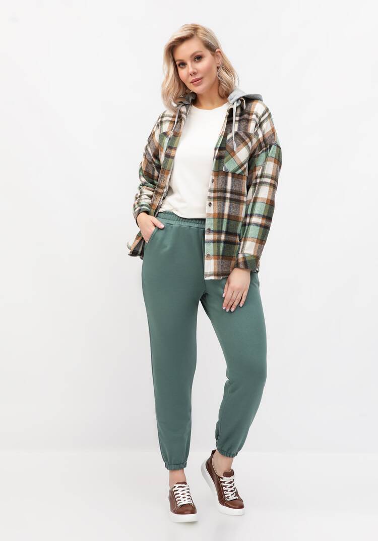 Брюки из футера на эластичной ленте шир.  750, рис. 7