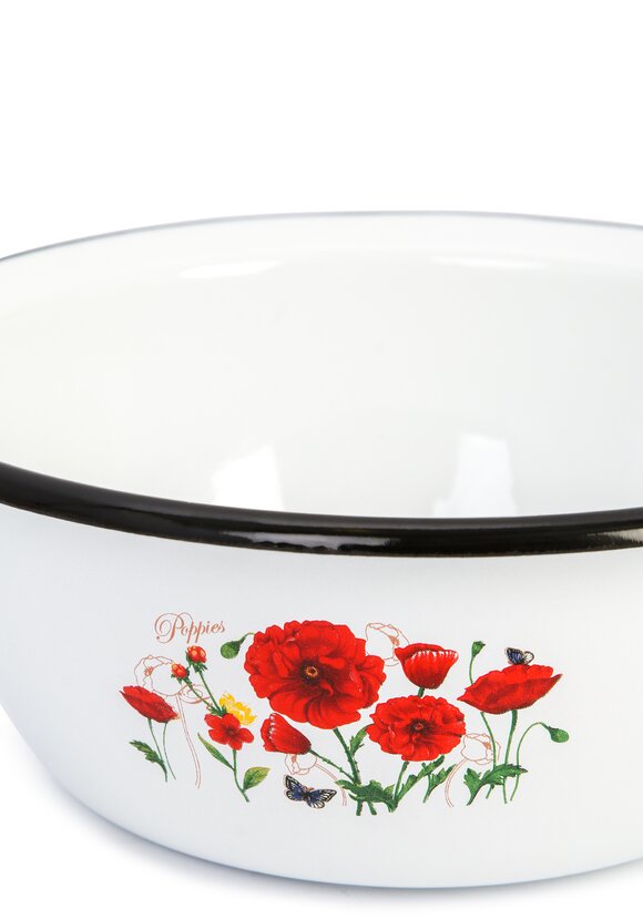 Миска Красные маки шир.  580, рис. 3