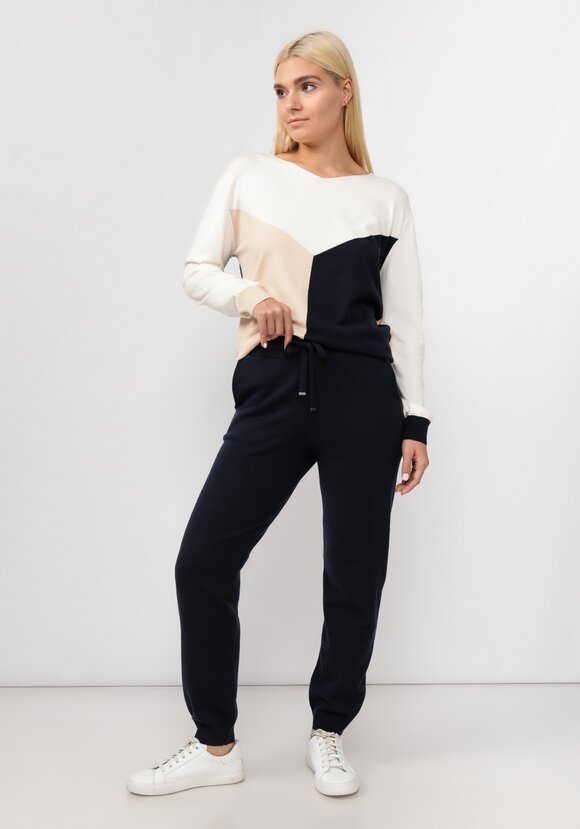 Брюки вязаные с высокой посадкой шир.  580, рис. 2