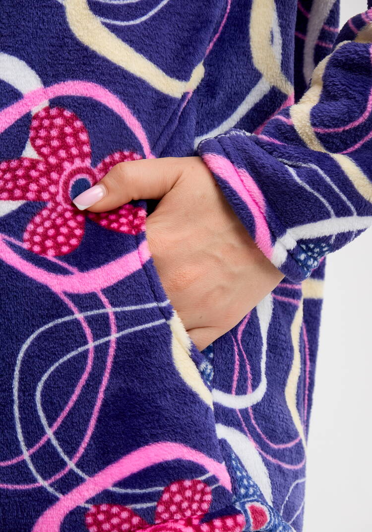 Толстовка из велсофта на молнии шир.  750, рис. 12