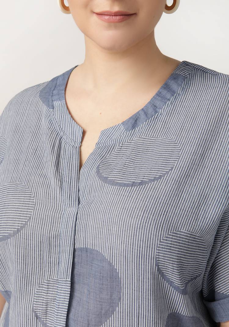 Блуза Повседневный уют шир.  750, рис. 10