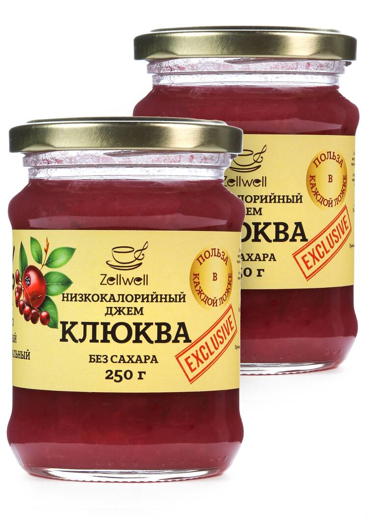 Низкокалорийные джемы без сахара, 2 шт. шир.  750, рис. 26