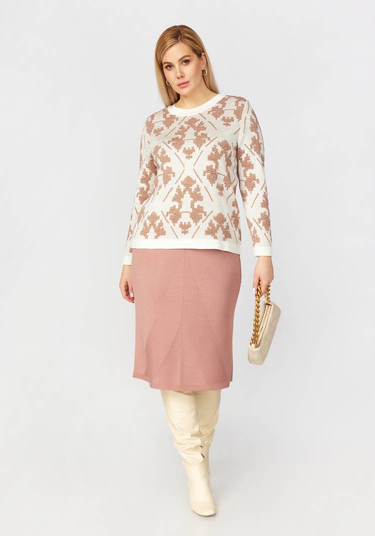 Юбка женская прямого кроя шир.  750, рис. 5