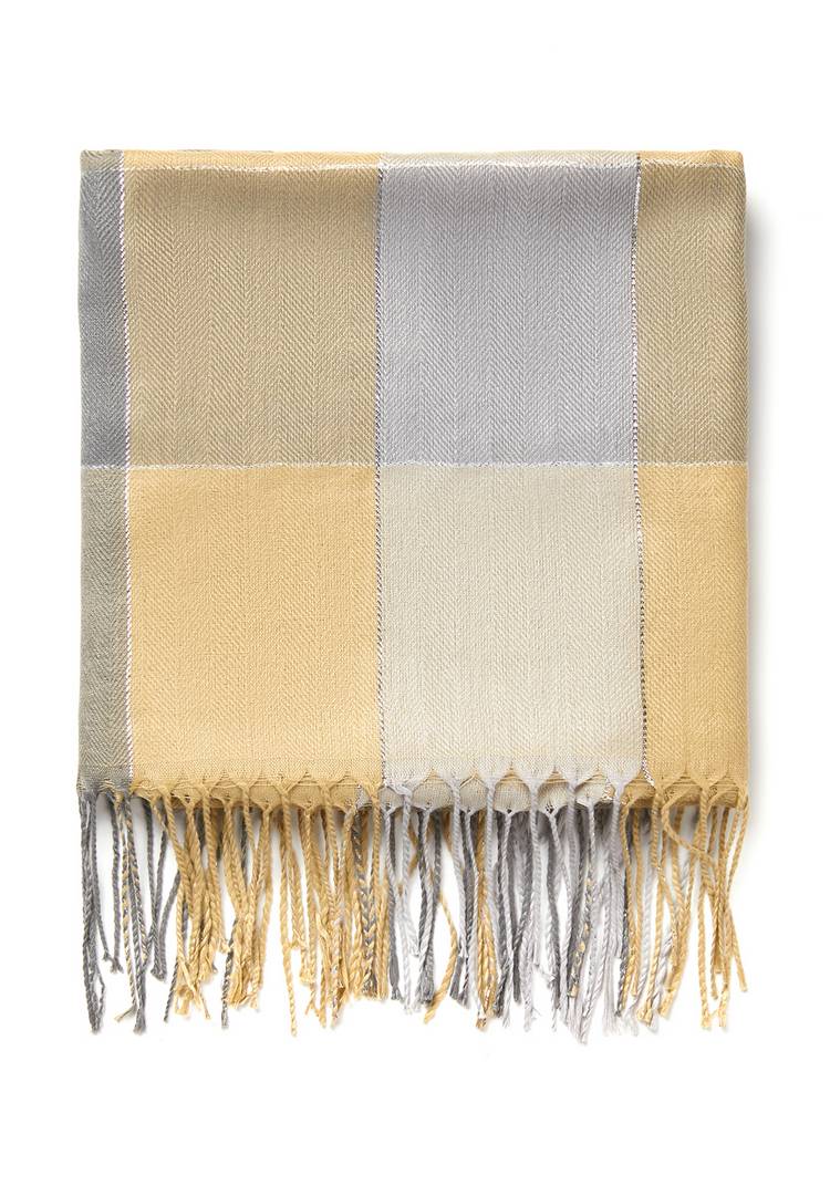 Палантин в клетку Амели шир.  750, рис. 4