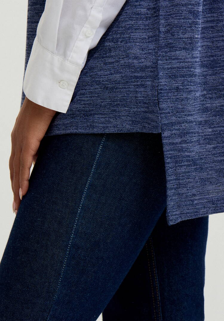 Жилет с ассиметричным низом шир.  750, рис. 23