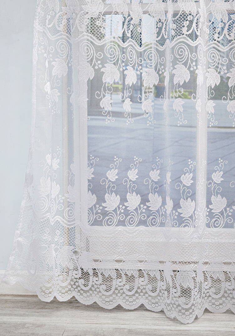 Тюль-жаккард Белые кружева шир.  750, рис. 6