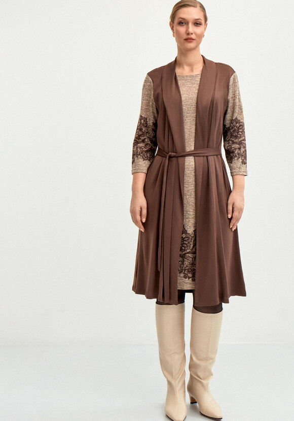 Плaтье с имитацией двойки шир.  580, рис. 4