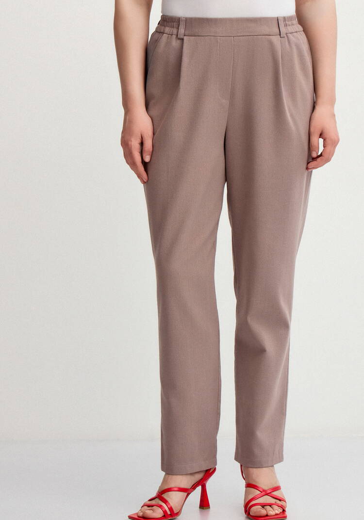 Брюки изо льна длиной 7/8 шир.  750, рис. 4