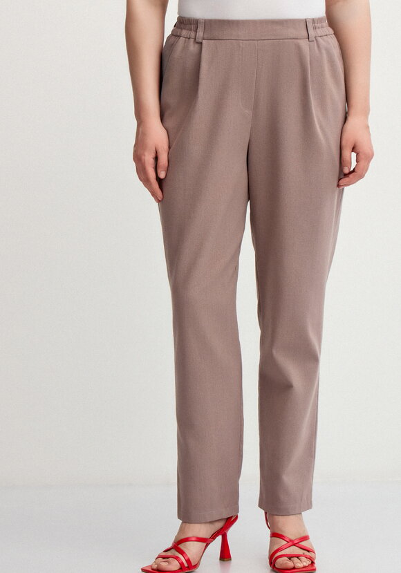 Брюки изо льна длиной 7/8 шир.  580, рис. 4