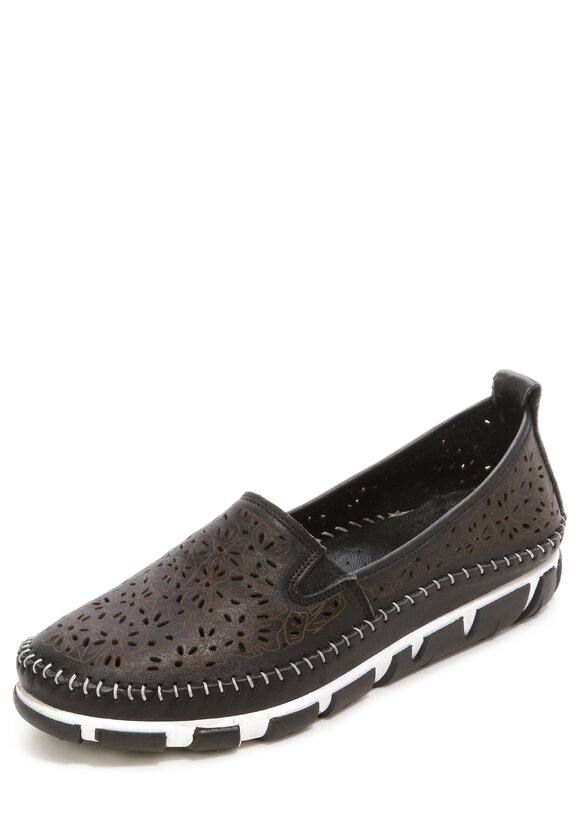 Слипоны женские Леона шир.  580, рис. 4