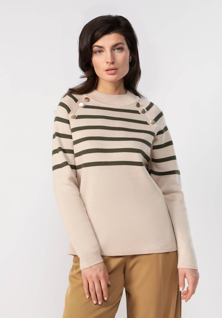 Джемпер-тельняшка в полоску шир.  750, рис. 20