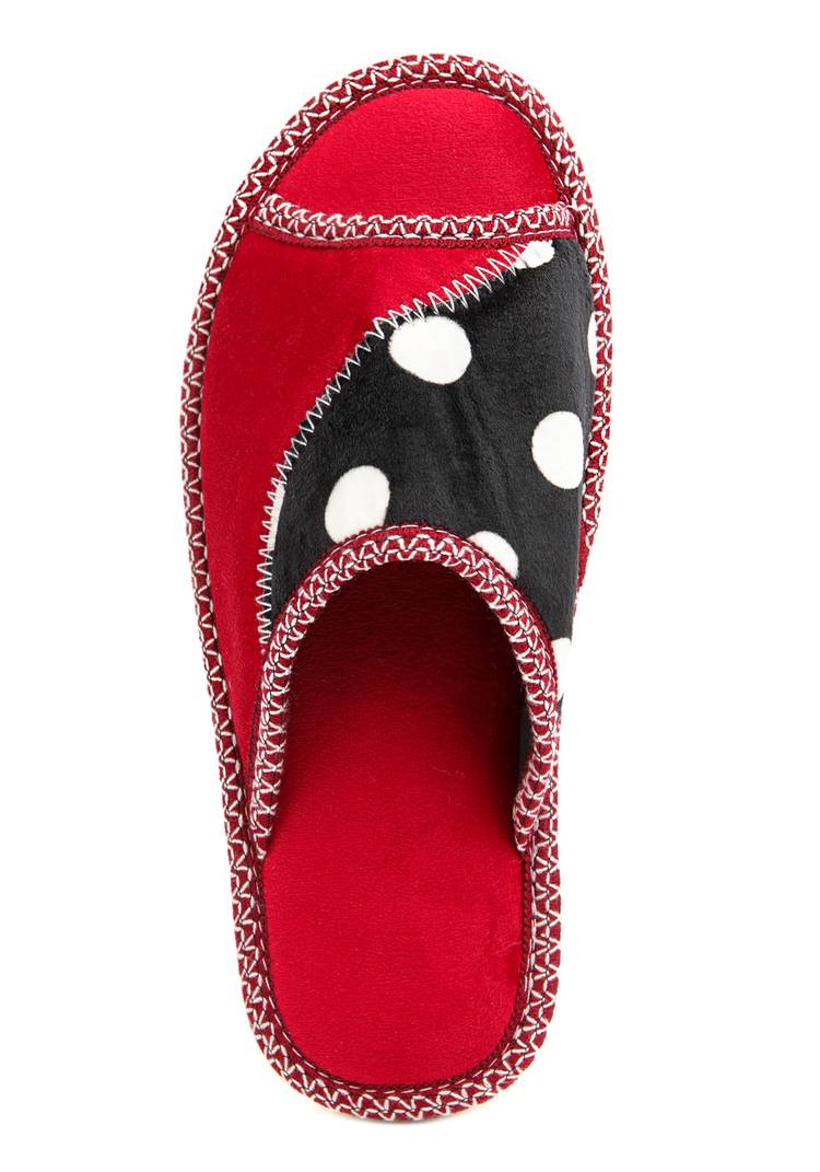 Тапочки женские  Модный горошек шир.  750, рис. 4