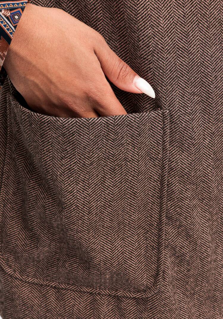 Жилет на запах свободного кроя шир.  750, рис. 14