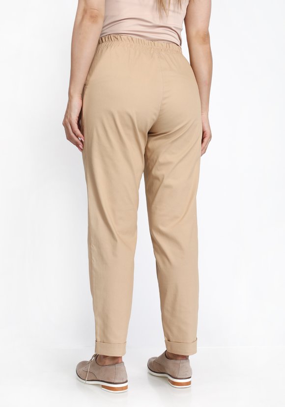 Брюки укороченные полуприлегающего силуэта шир.  580, рис. 13