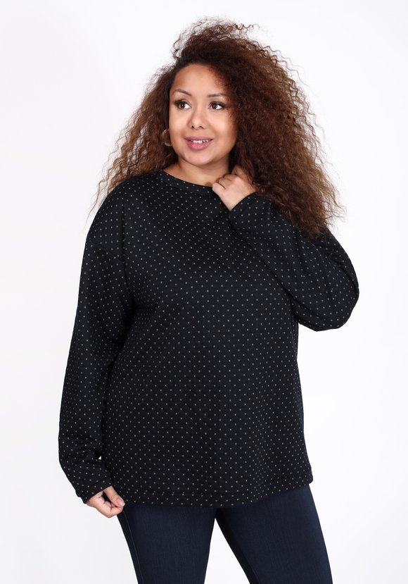 Джемпер оверсайз шир.  580, рис. 1