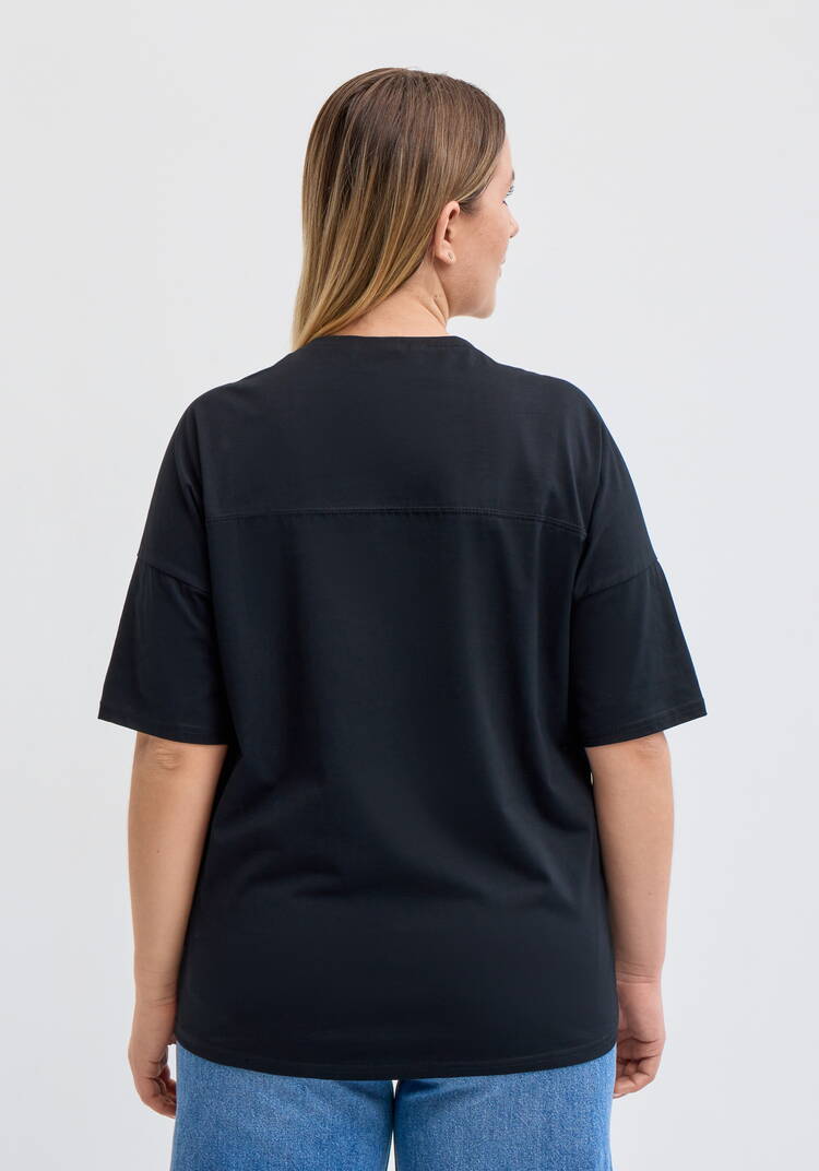 Футболка с флоральным принтом шир.  750, рис. 23