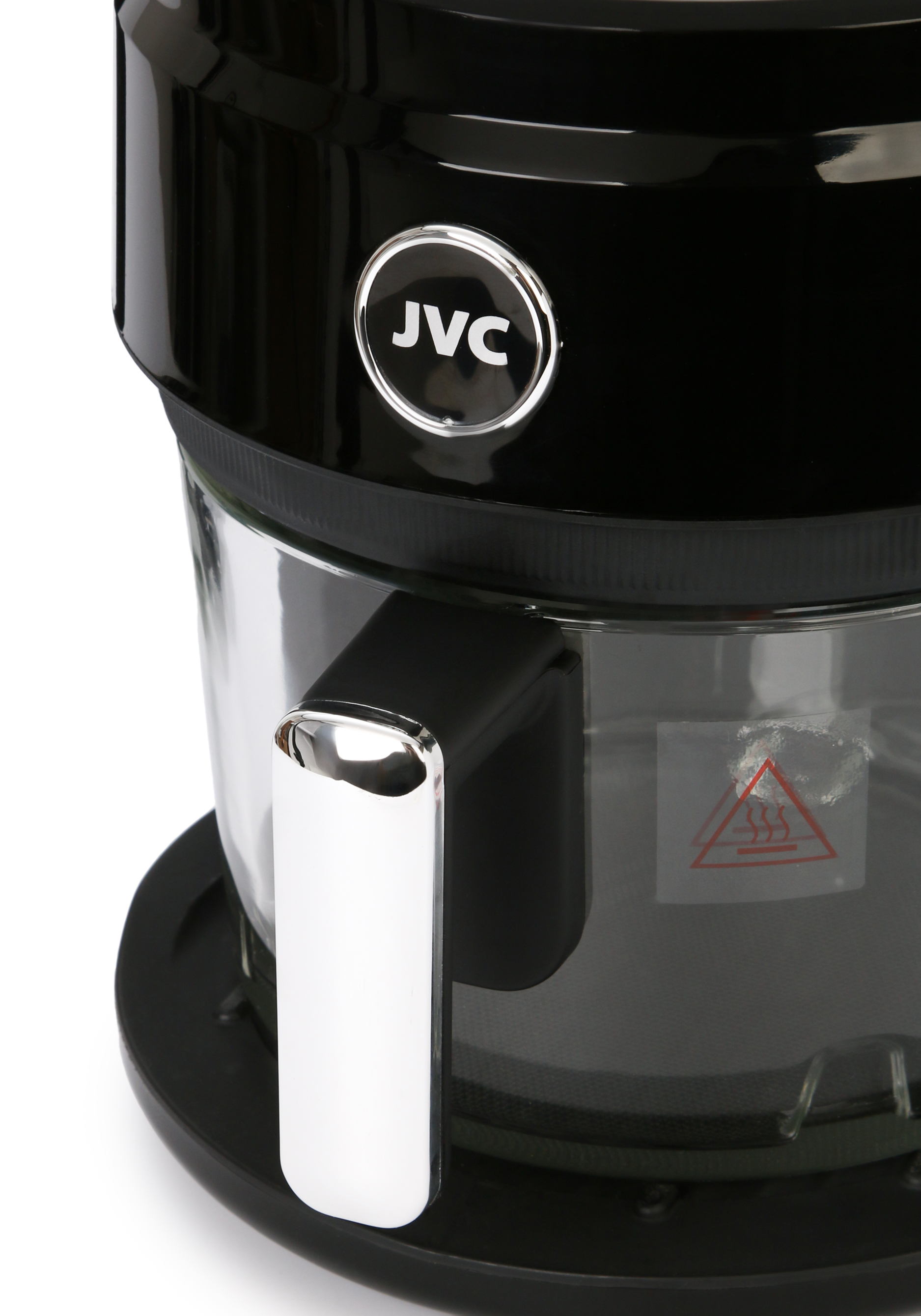 Аэрогриль с чашей из стекла JVC, цвет черный - фото 3