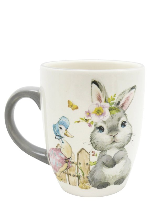 Набор из 2-х кружек Весенние кролики шир.  580, рис. 2
