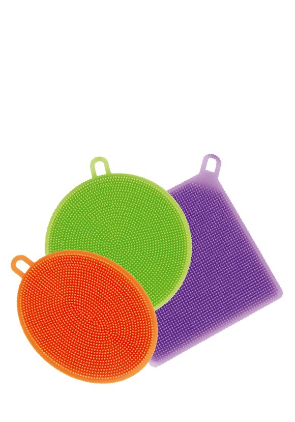 Универсальные щётки Хозяюшка, 3 шт, силик. шир.  580, рис. 1