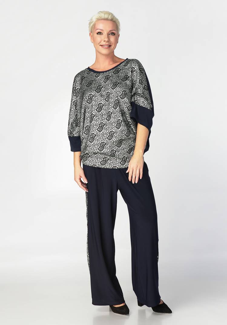 Блуза Блестящая улыбка шир.  750, рис. 10