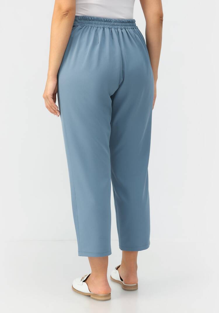 Брюки с декоративными хлястиками шир.  750, рис. 16