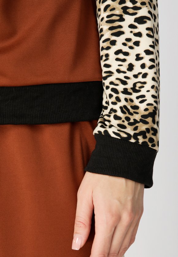 Костюм спортивный леопард Амазонка шир.  580, рис. 34