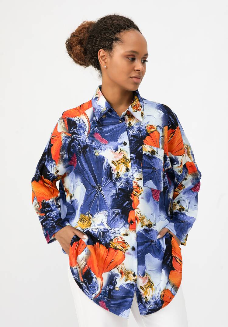 Блуза Обворожительный взгляд шир.  750, рис. 57