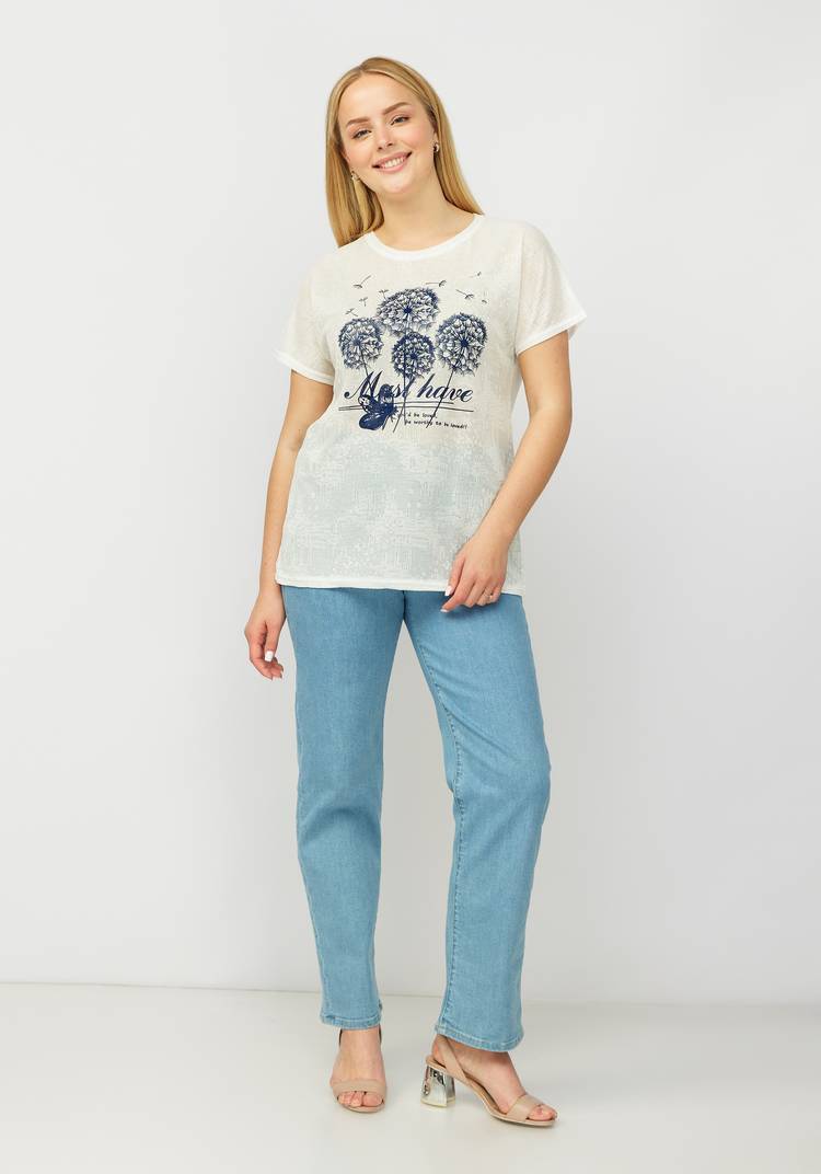 Футболка женская Ребекка шир.  750, рис. 7