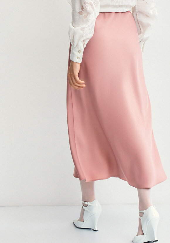 Юбка шелковая А-образного кроя шир.  580, рис. 3