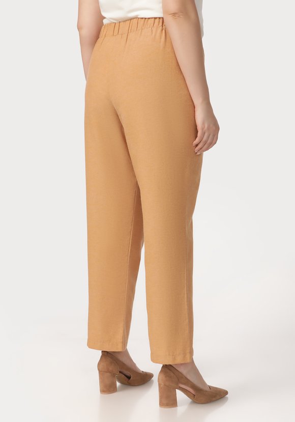 Брюки с эластичными вставками в поясе шир.  580, рис. 18