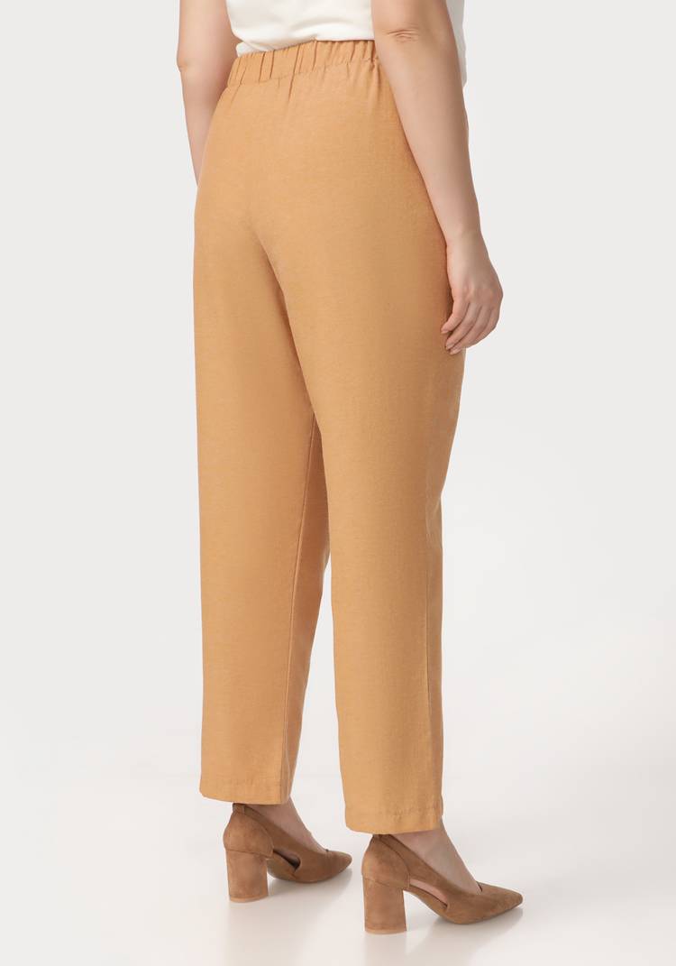 Брюки с эластичными вставками в поясе шир.  750, рис. 18