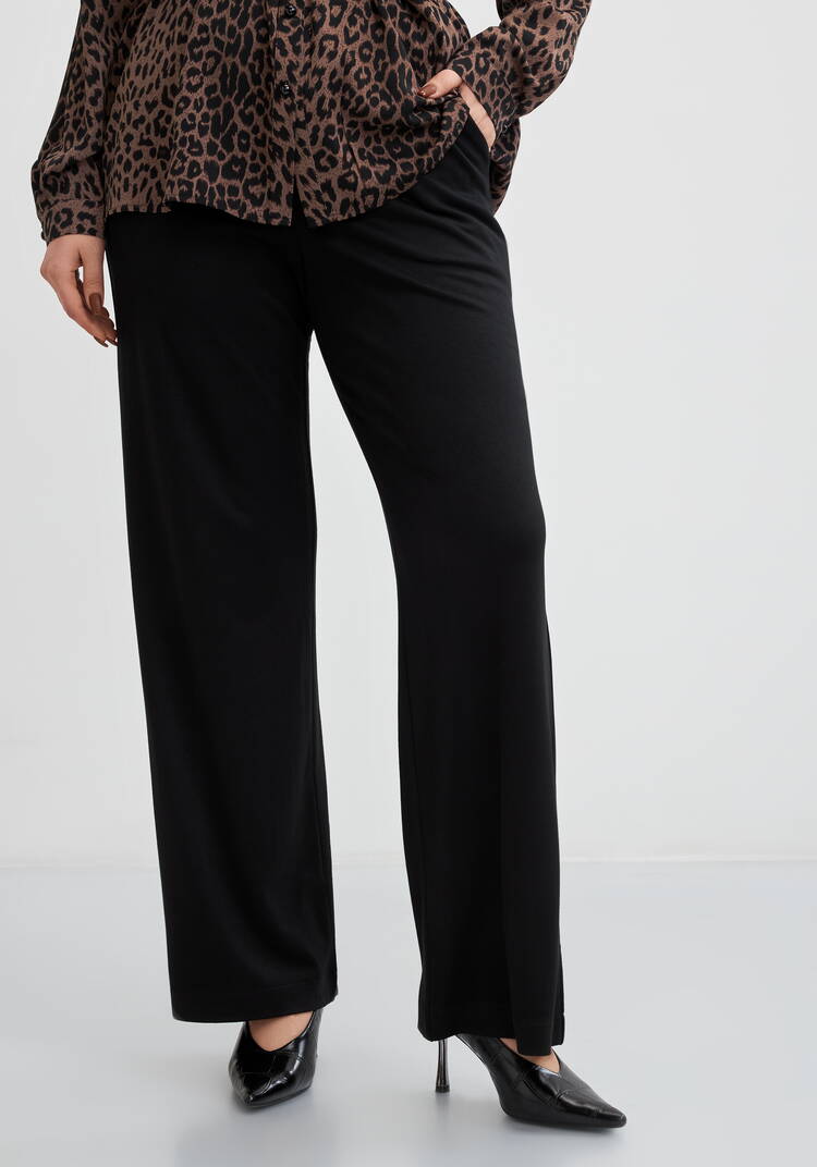 Брюки трикотажные свободного кроя шир.  750, рис. 2