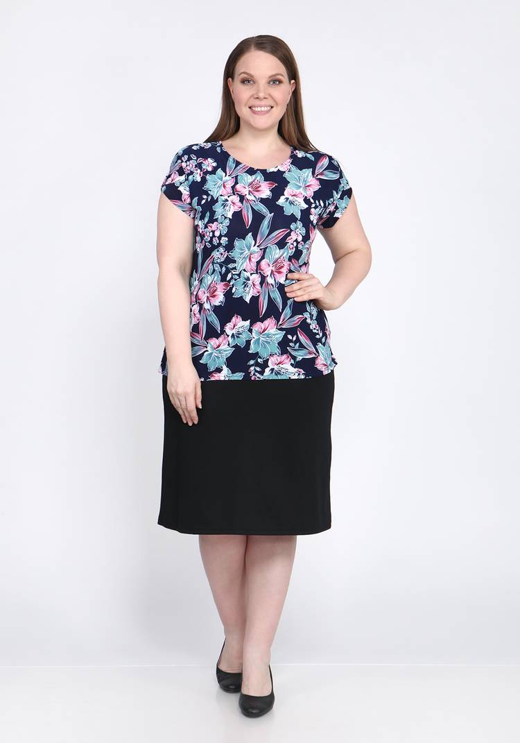 Блуза Универсальная красота шир.  750, рис. 17