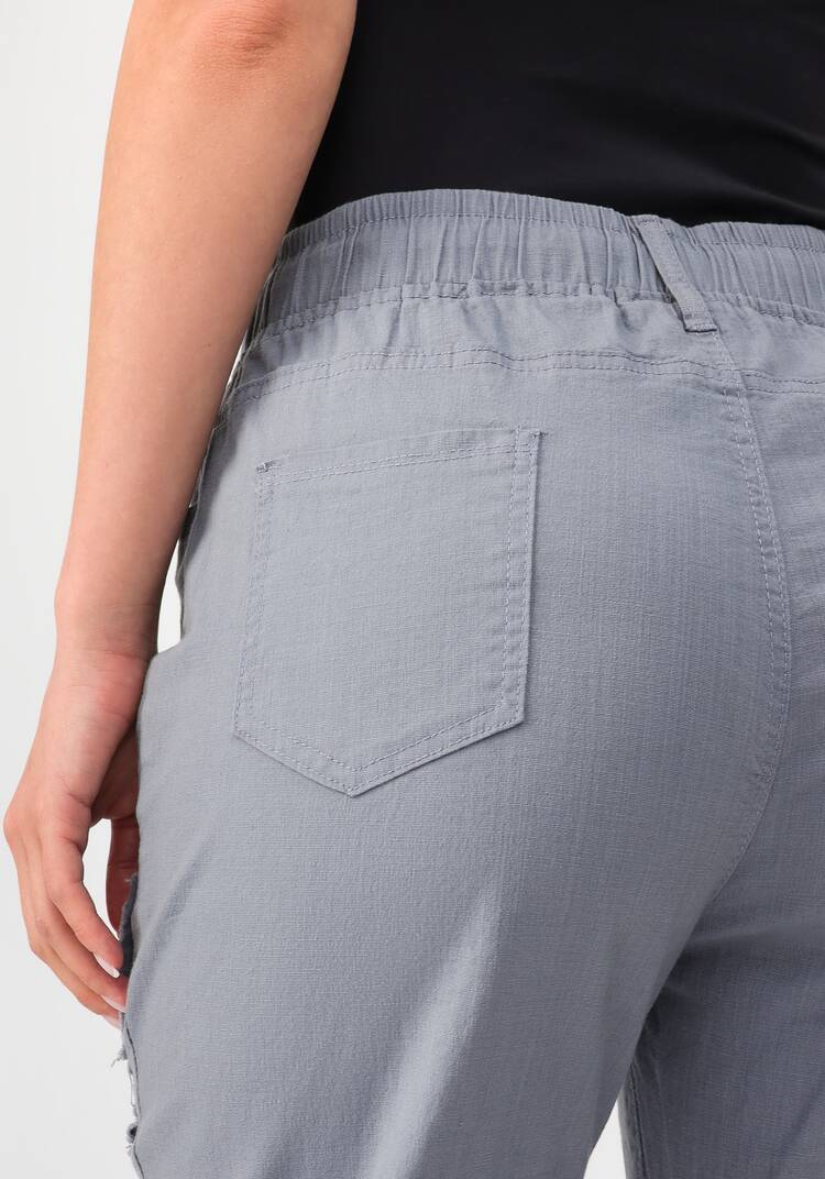 Брюки на резинке с декором шир.  750, рис. 25