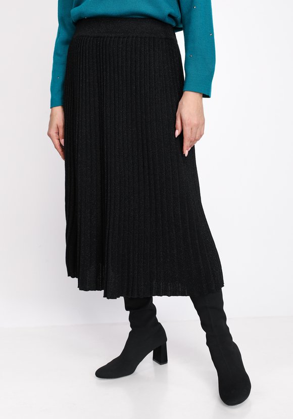 Юбка-плиссе с метанитью с поясом на резинке шир.  580, рис. 2