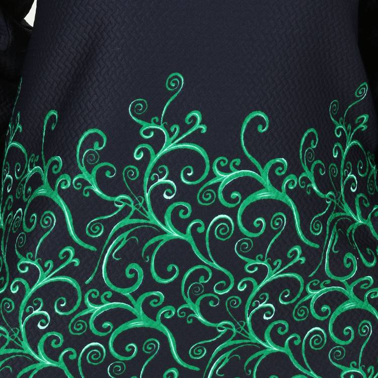 Платье с рукавом 3/4 и узором шир.  750, рис. 8