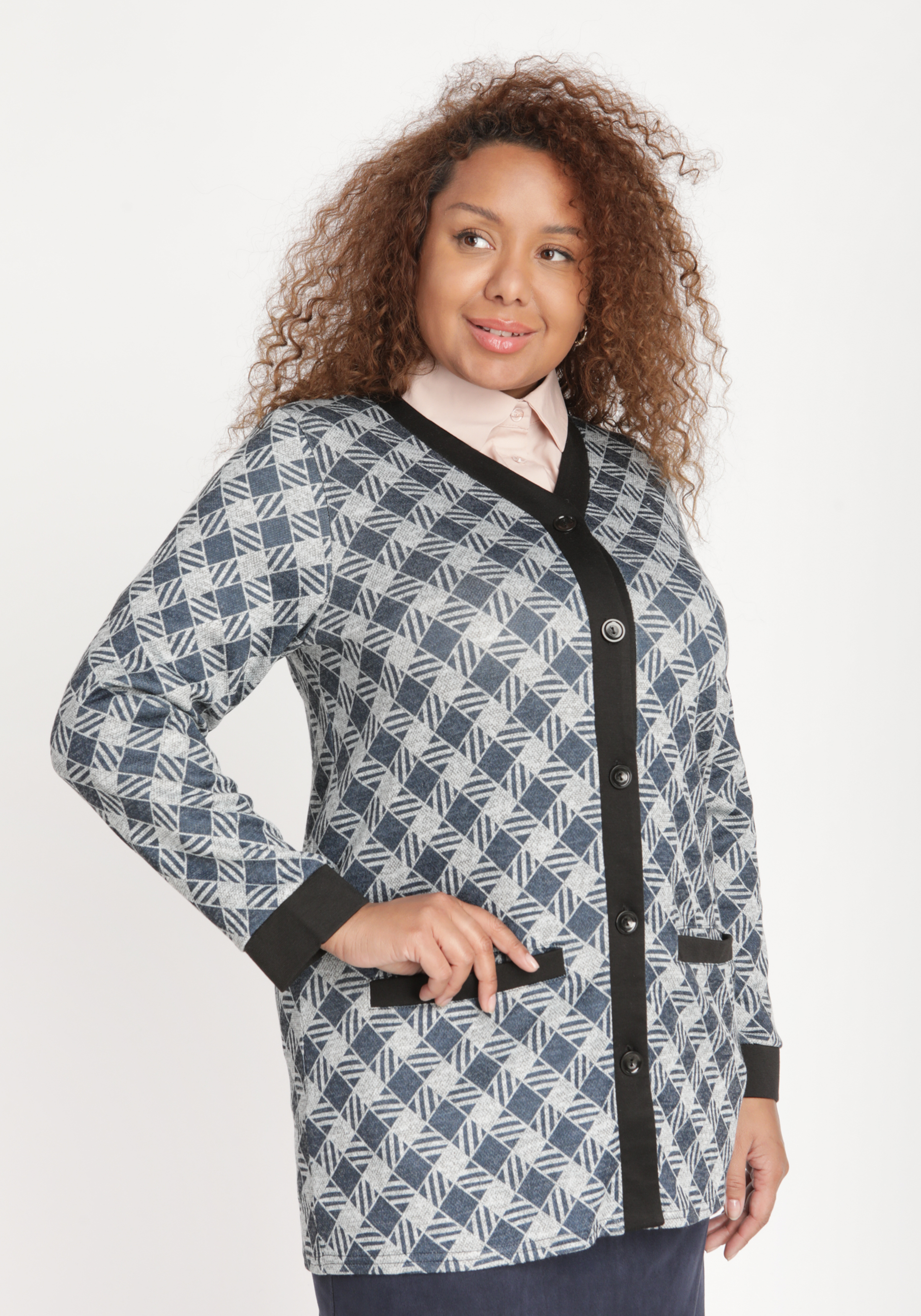 

Кардиган «Вдохновение красотой», Синий