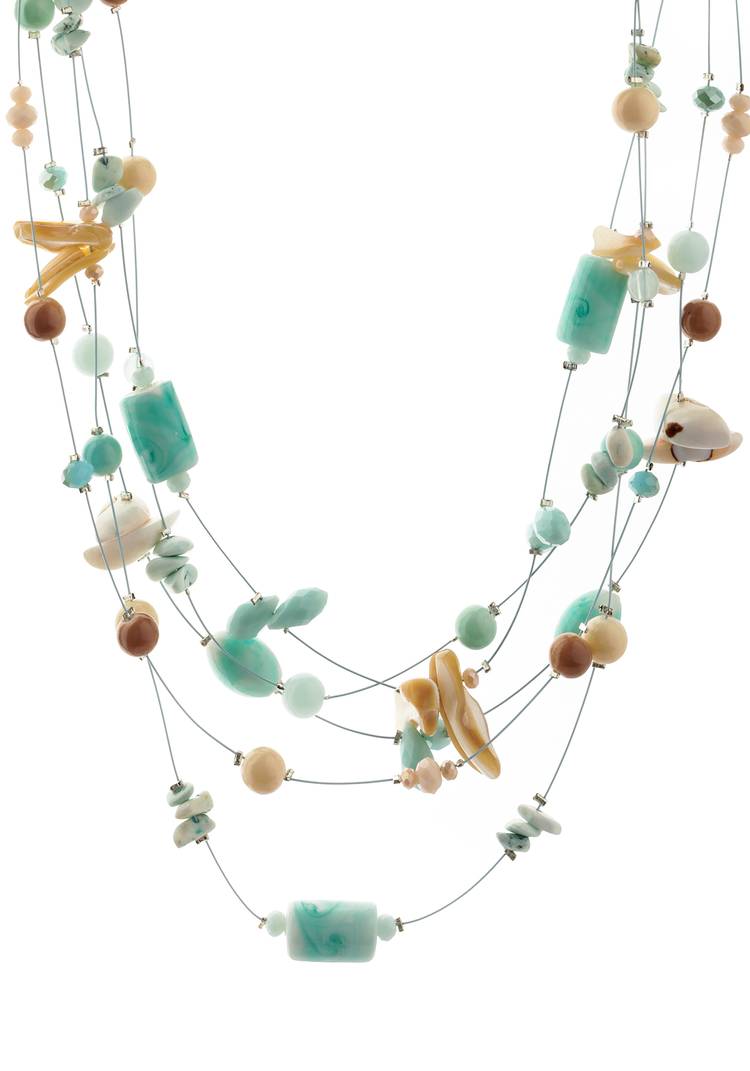 Колье Тропический рай шир.  750, рис. 5