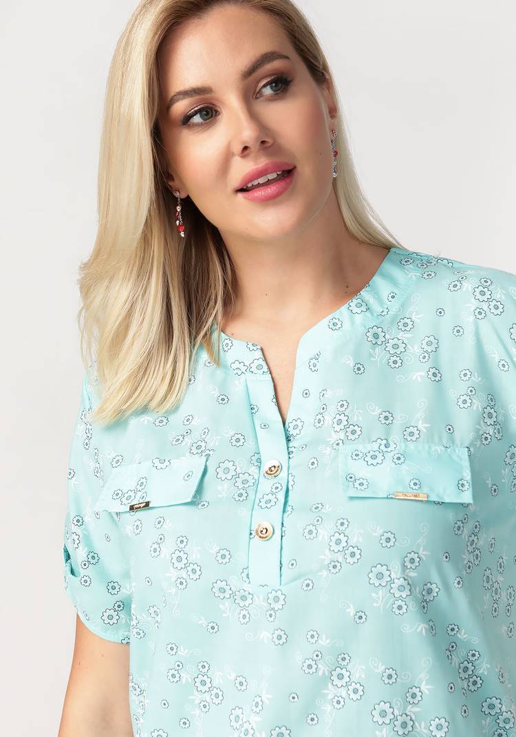 Блуза Геометрическая красота шир.  750, рис. 14