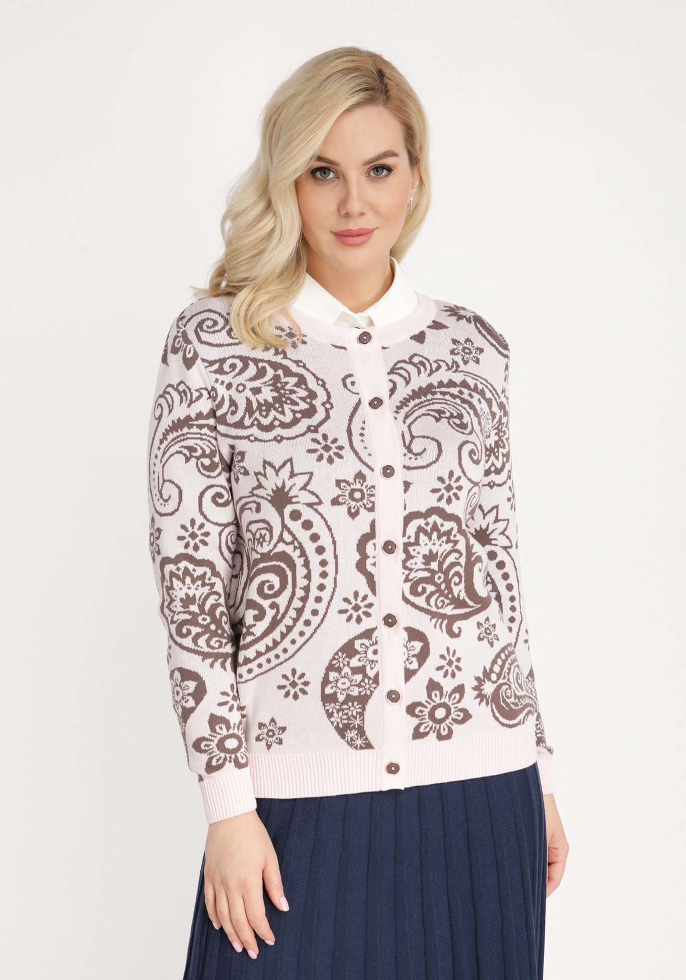 Кардиган с рисунком "пейсли"